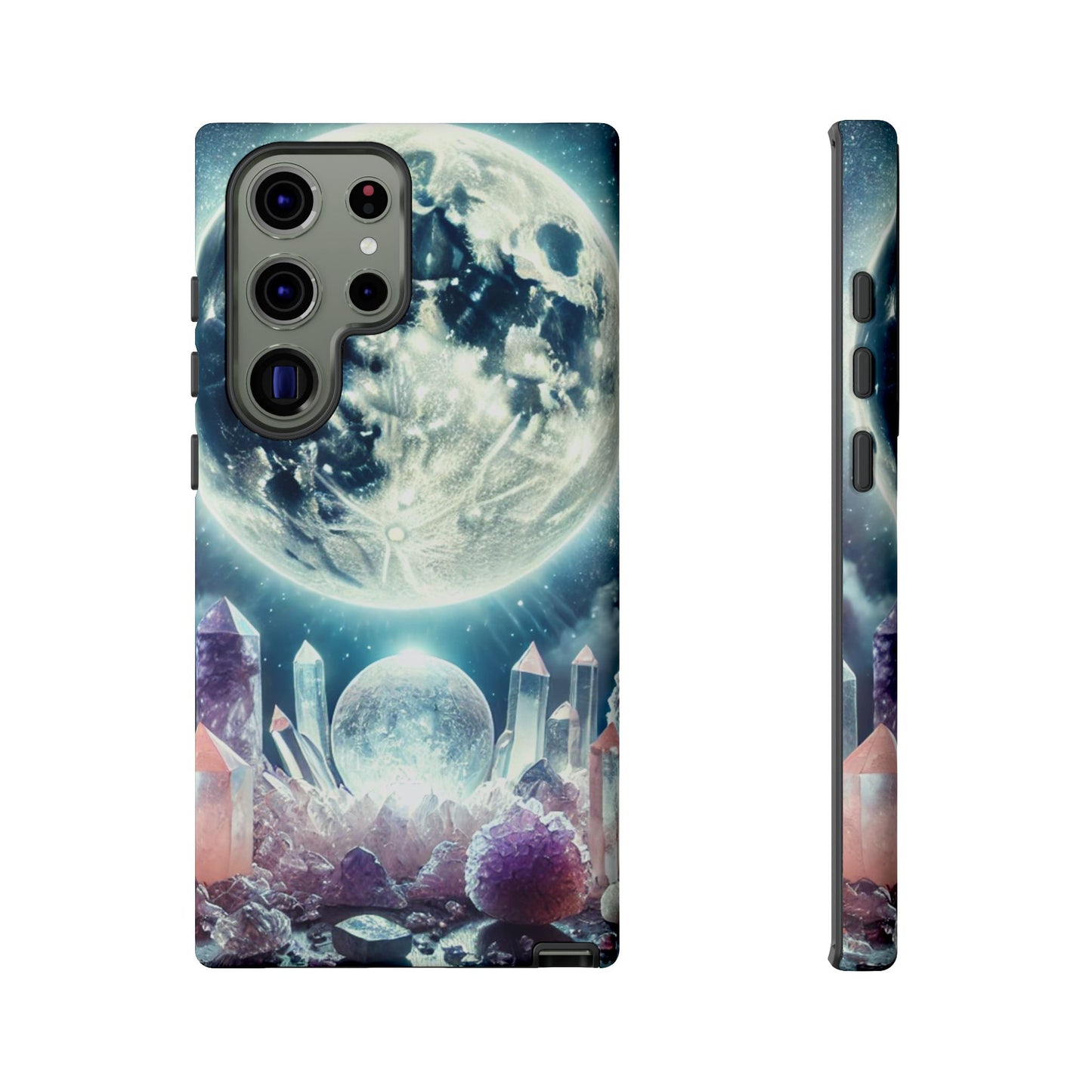 Full Moon & Crystals - Phone Case