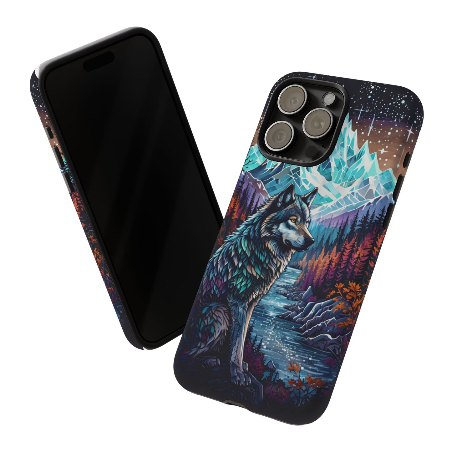 Mountain Wolf Spirit - Phone Case