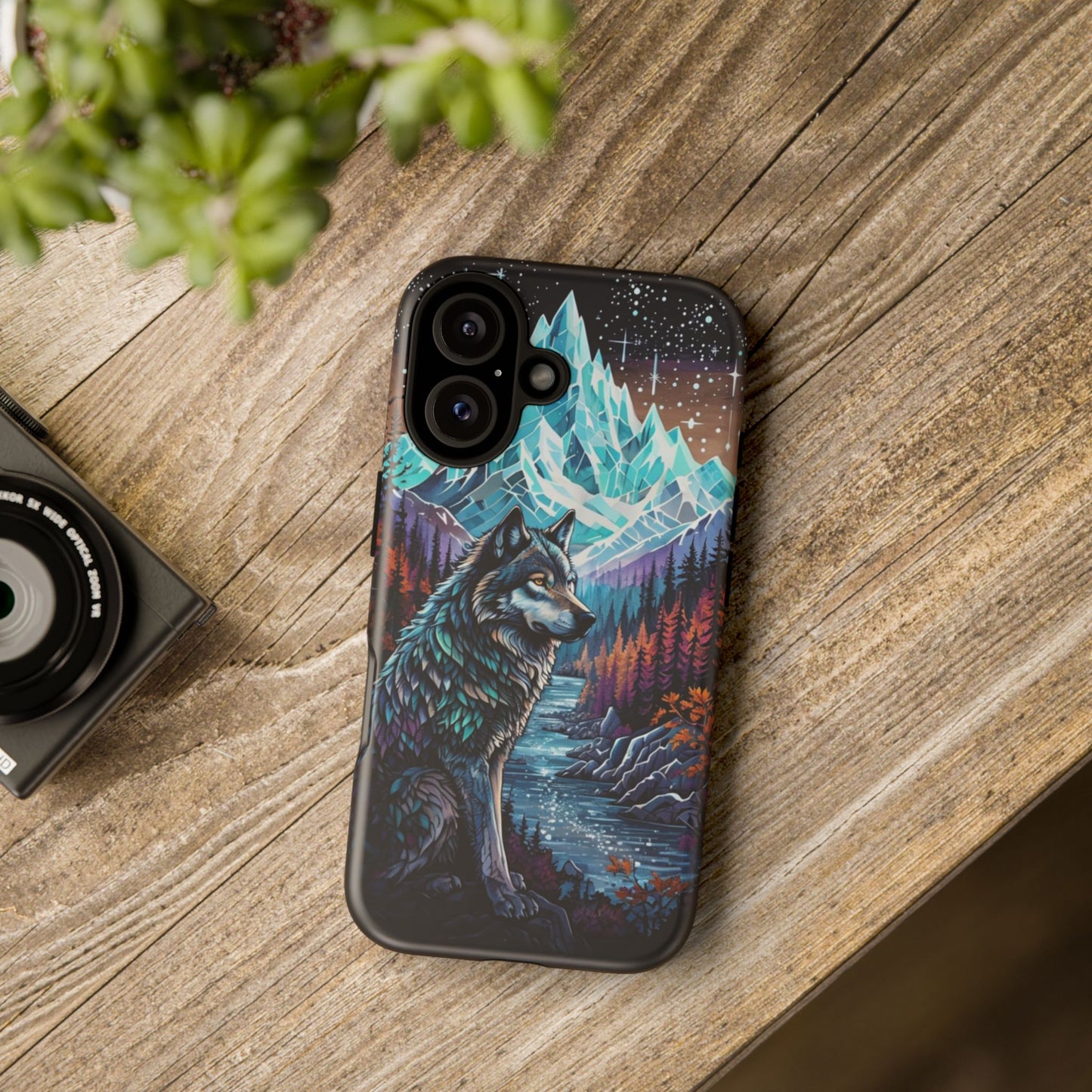 Mountain Wolf Spirit - Phone Case