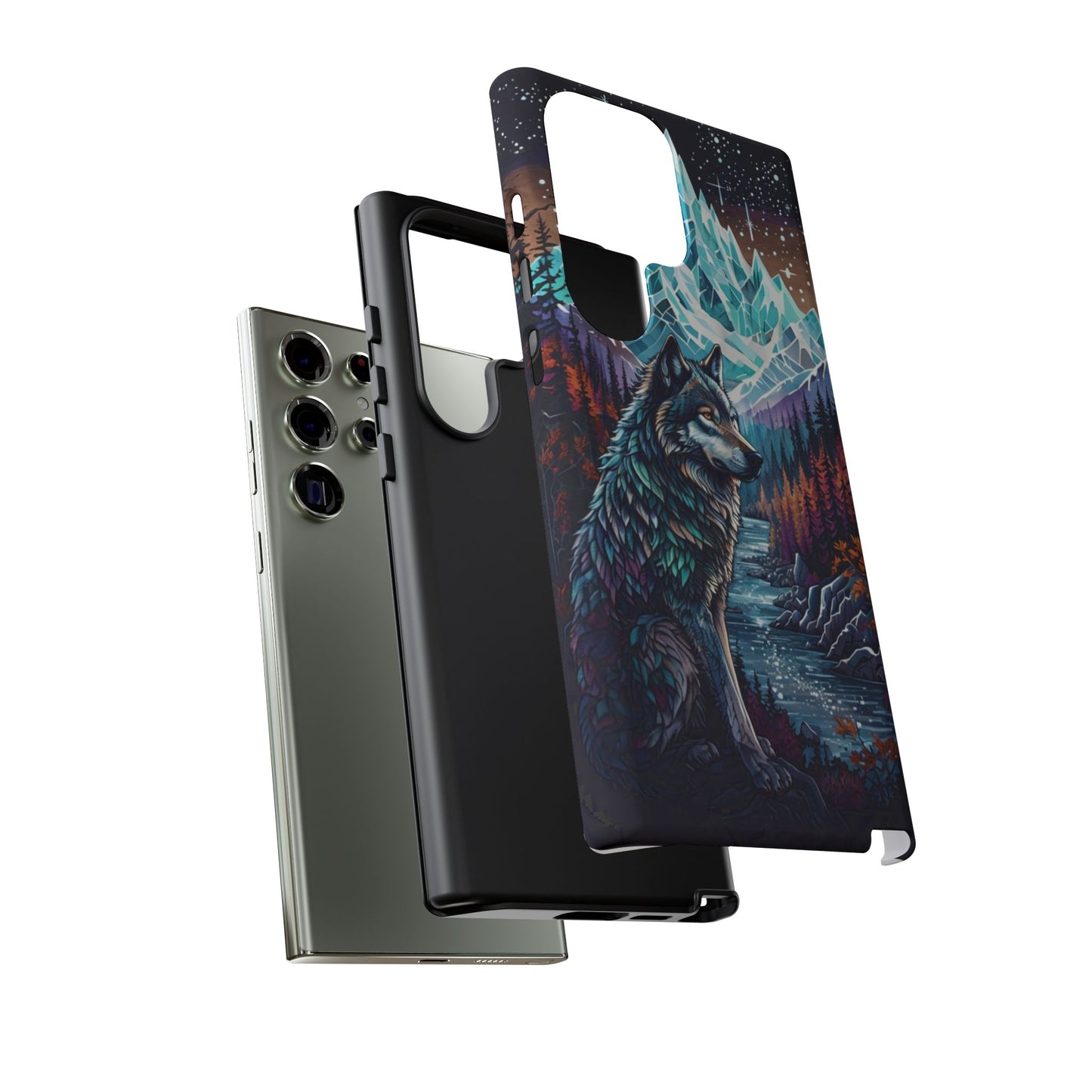 Mountain Wolf Spirit - Phone Case