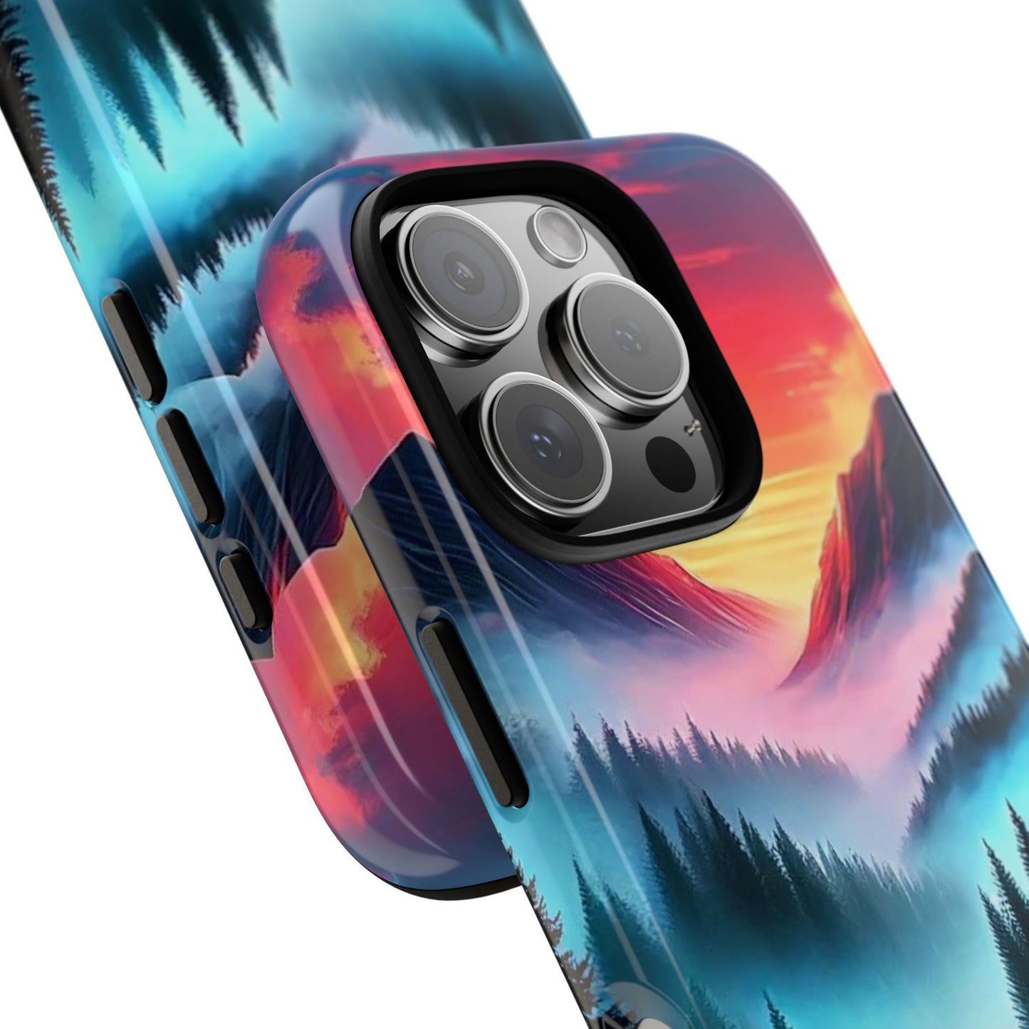 Misty Mountain River - Phone Case