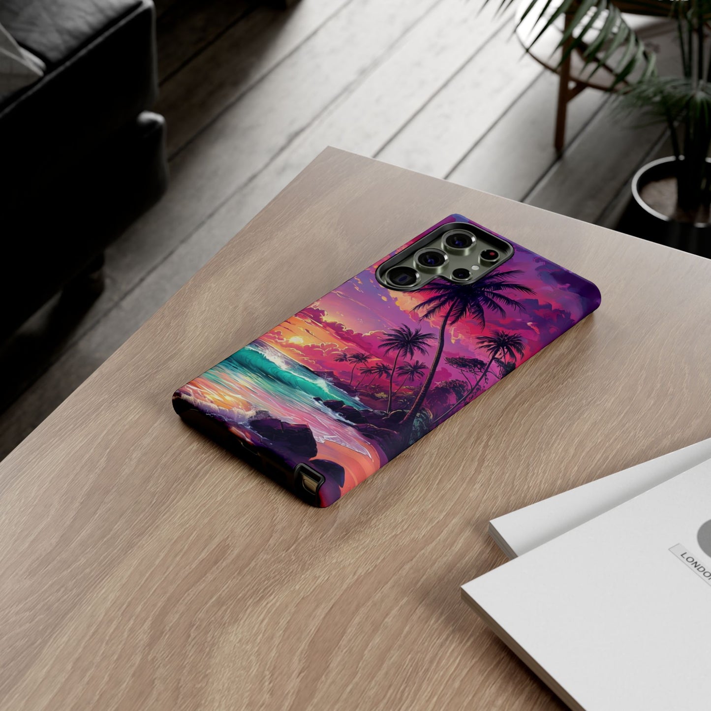 Sunset Paradise Beach - Phone Case