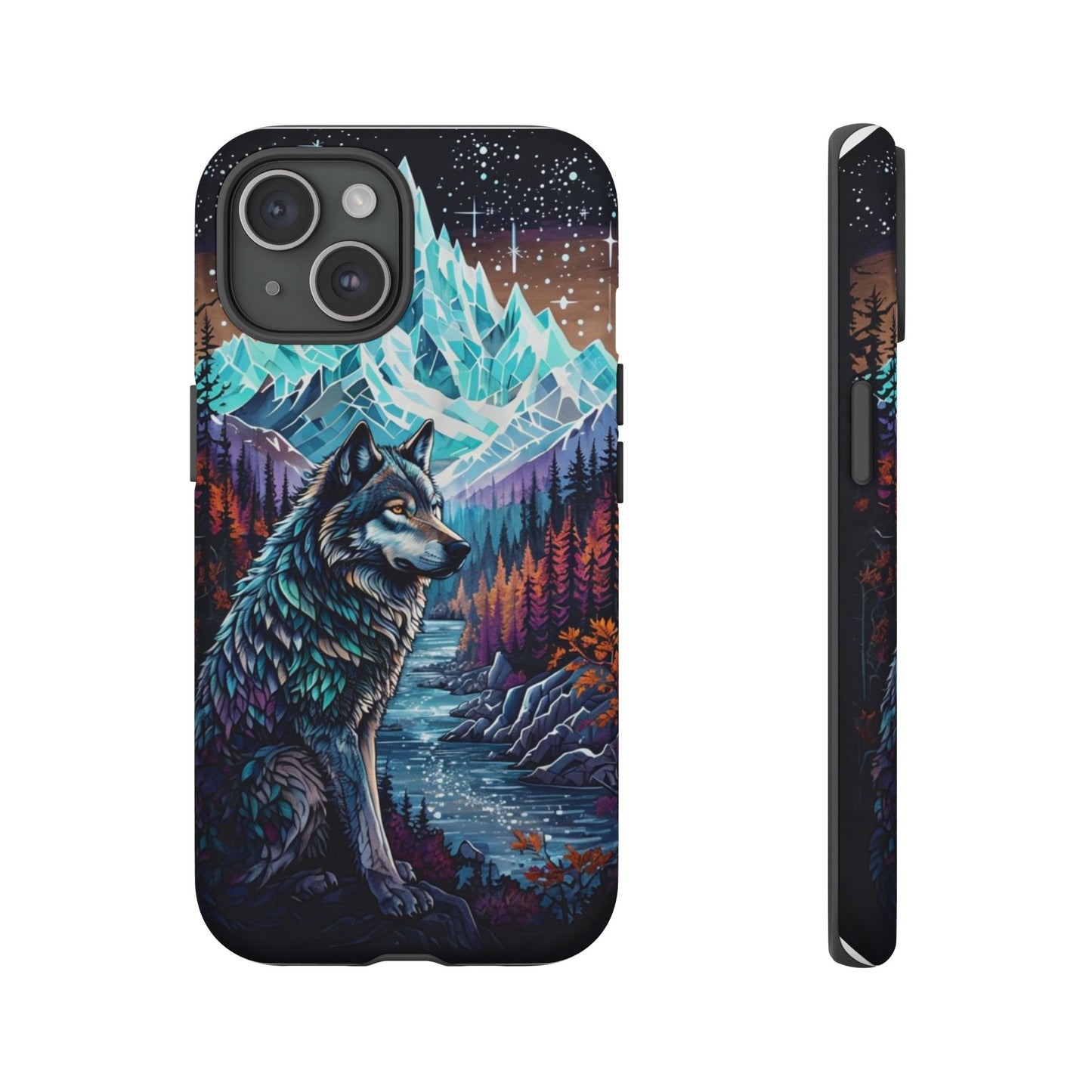 Mountain Wolf Spirit - Phone Case