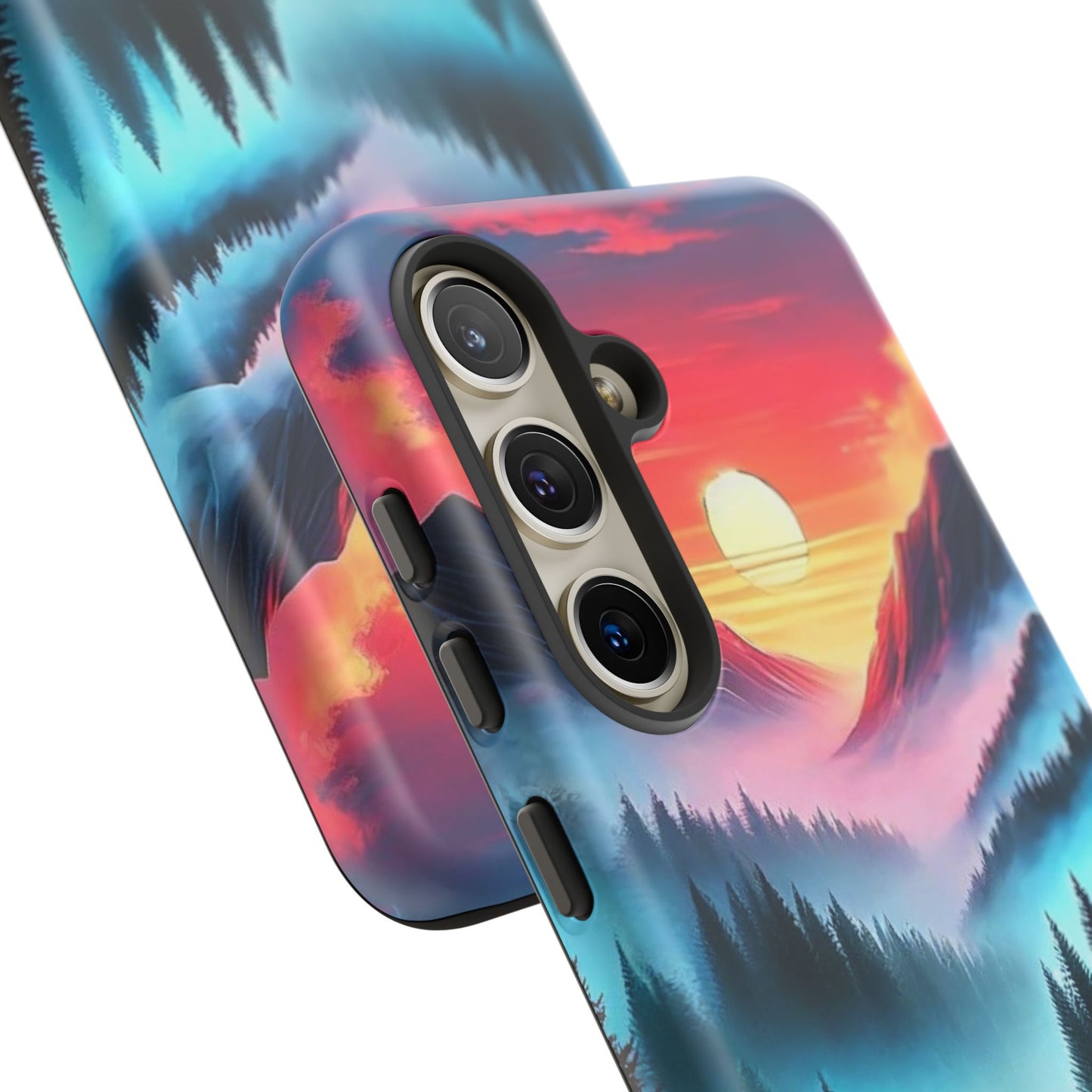 Misty Mountain River - Phone Case