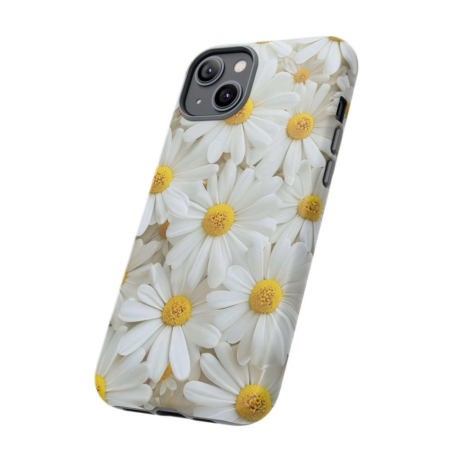Blooming White Daisy - Phone Case