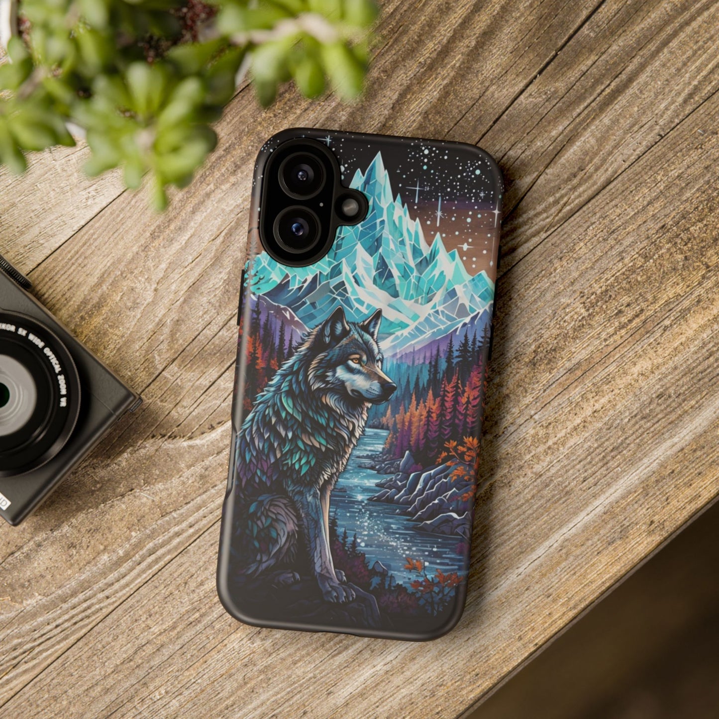 Mountain Wolf Spirit - Phone Case