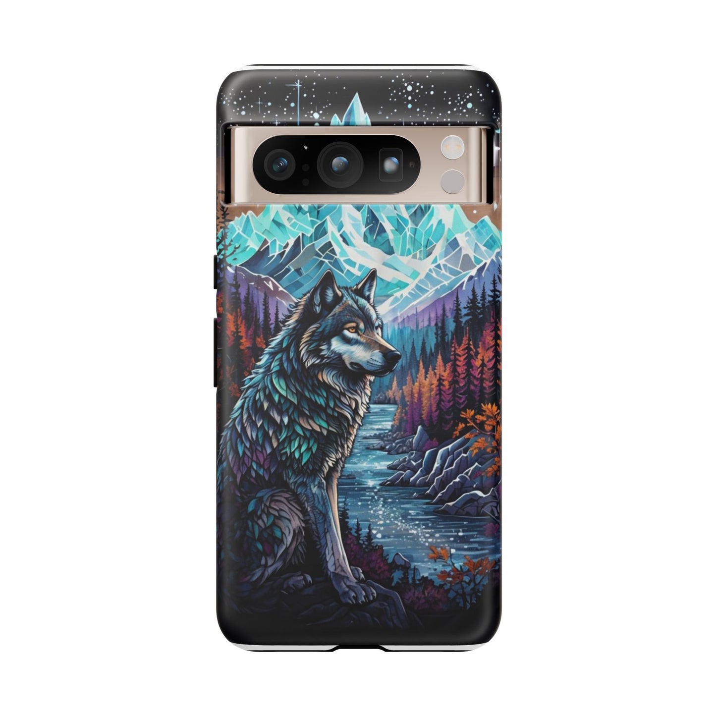 Mountain Wolf Spirit - Phone Case
