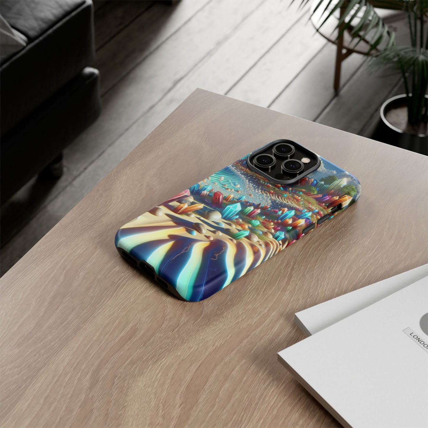 Crystal Fantasy Desert - Phone Case