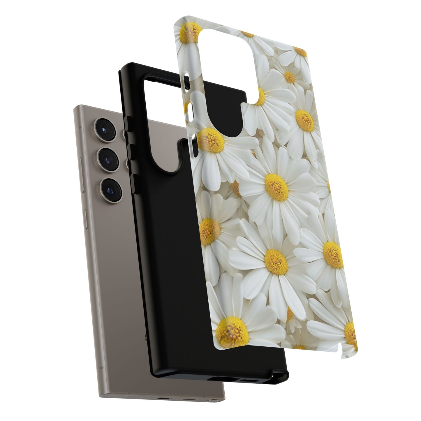 Blooming White Daisy - Phone Case