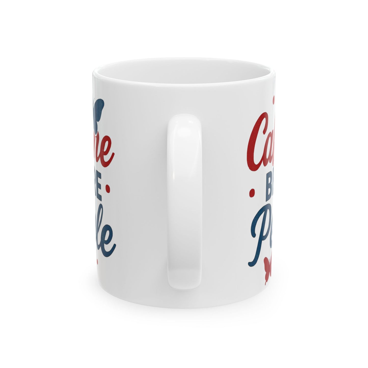 Caffeine Before People - Ceramic Mug