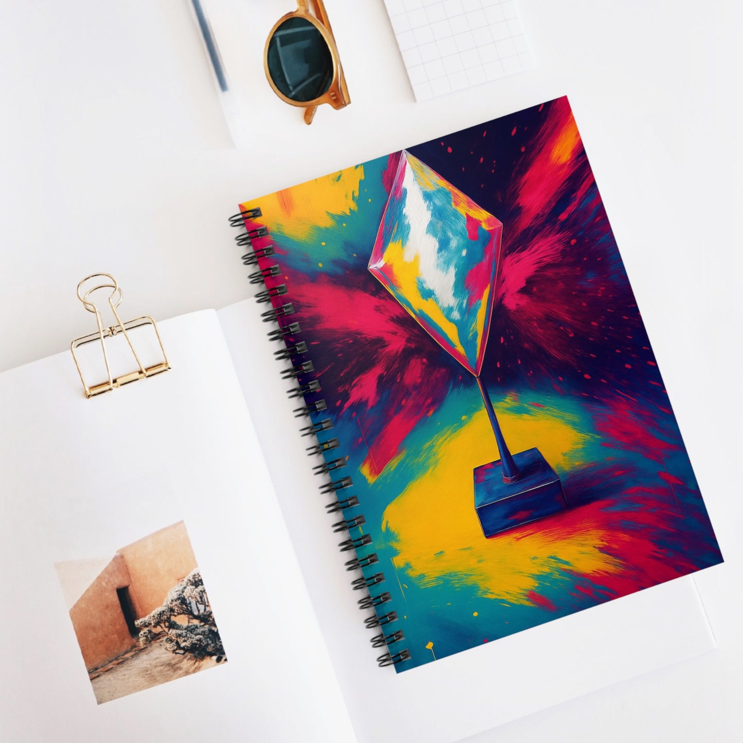 Preciosa Rhombus -Spiral Notebook