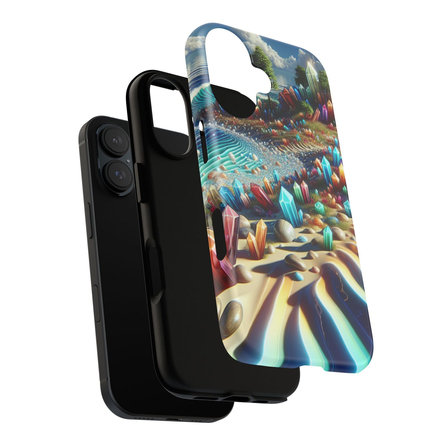 Crystal Fantasy Desert - Phone Case
