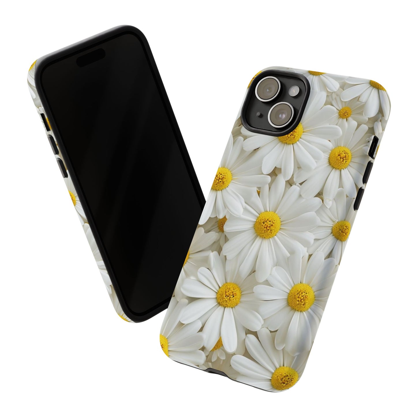 Blooming White Daisy - Phone Case