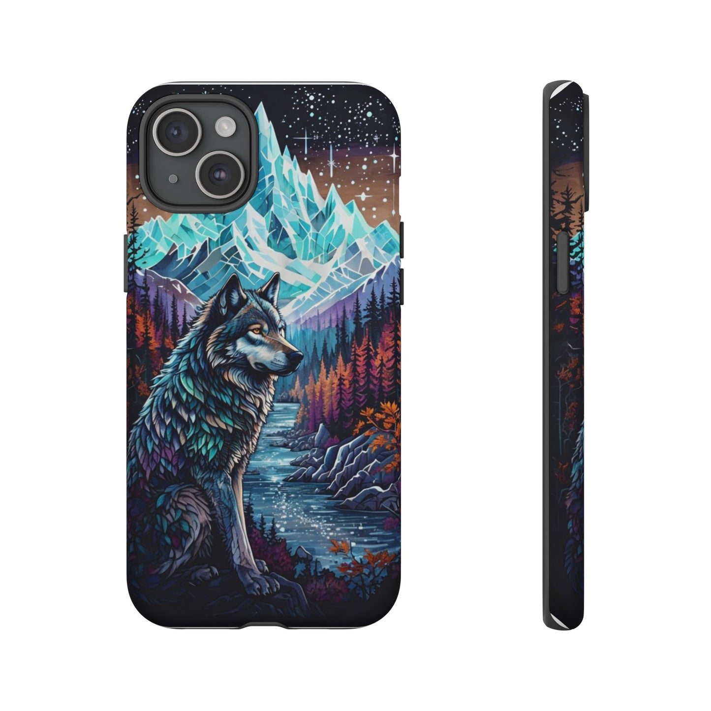 Mountain Wolf Spirit - Phone Case