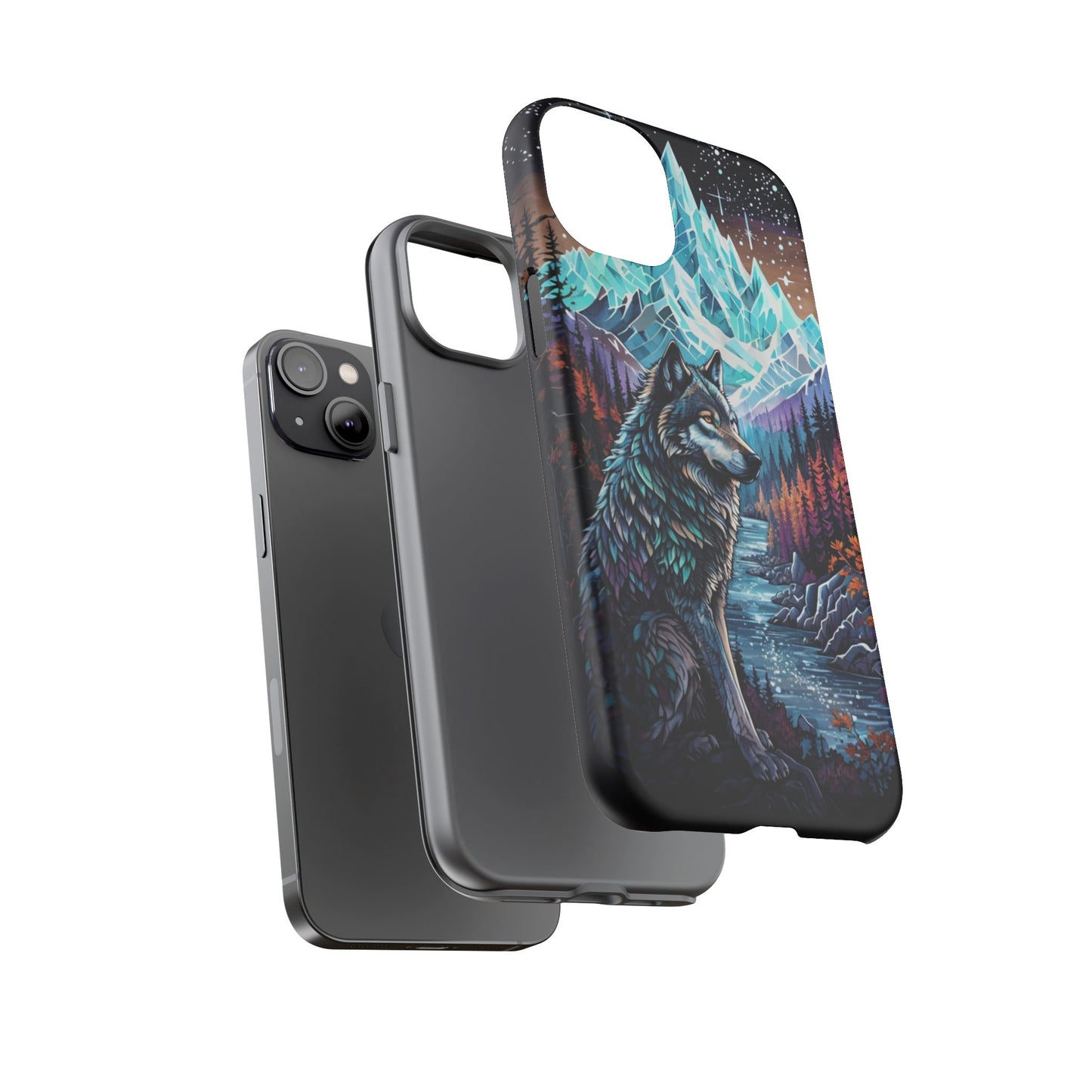 Mountain Wolf Spirit - Phone Case