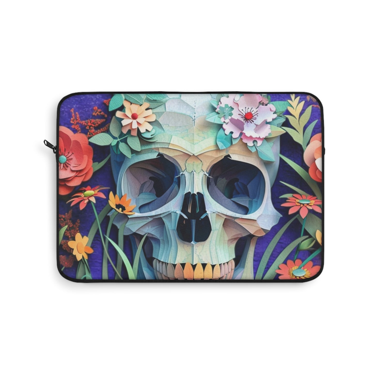 Floral Skull - Laptop Sleeve