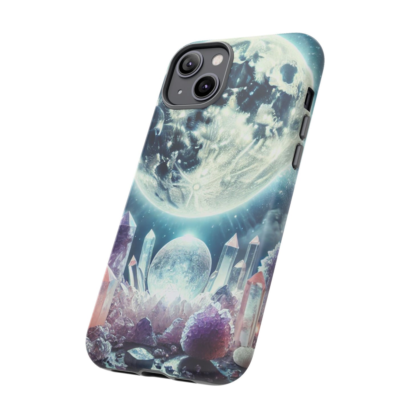 Full Moon & Crystals - Phone Case
