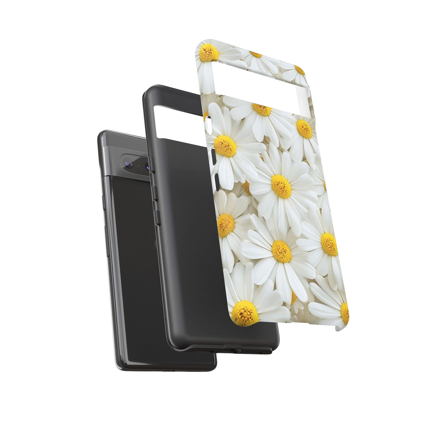 Blooming White Daisy - Phone Case