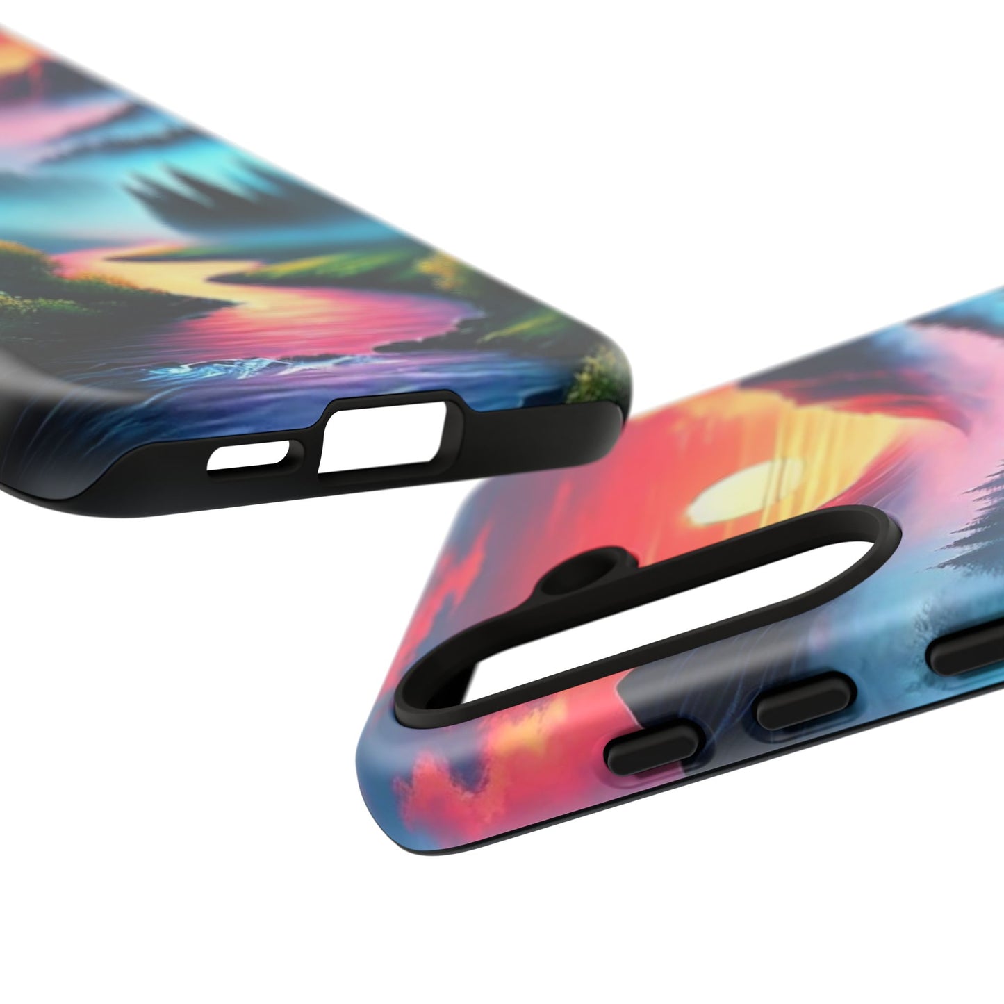 Misty Mountain River - Phone Case