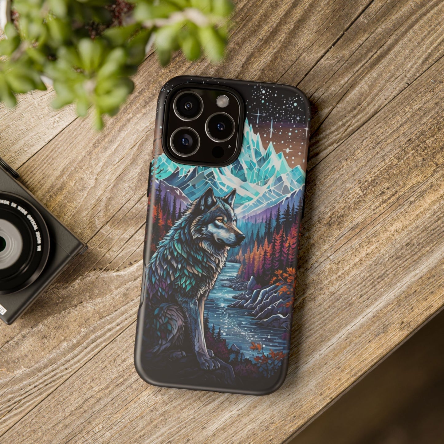 Mountain Wolf Spirit - Phone Case