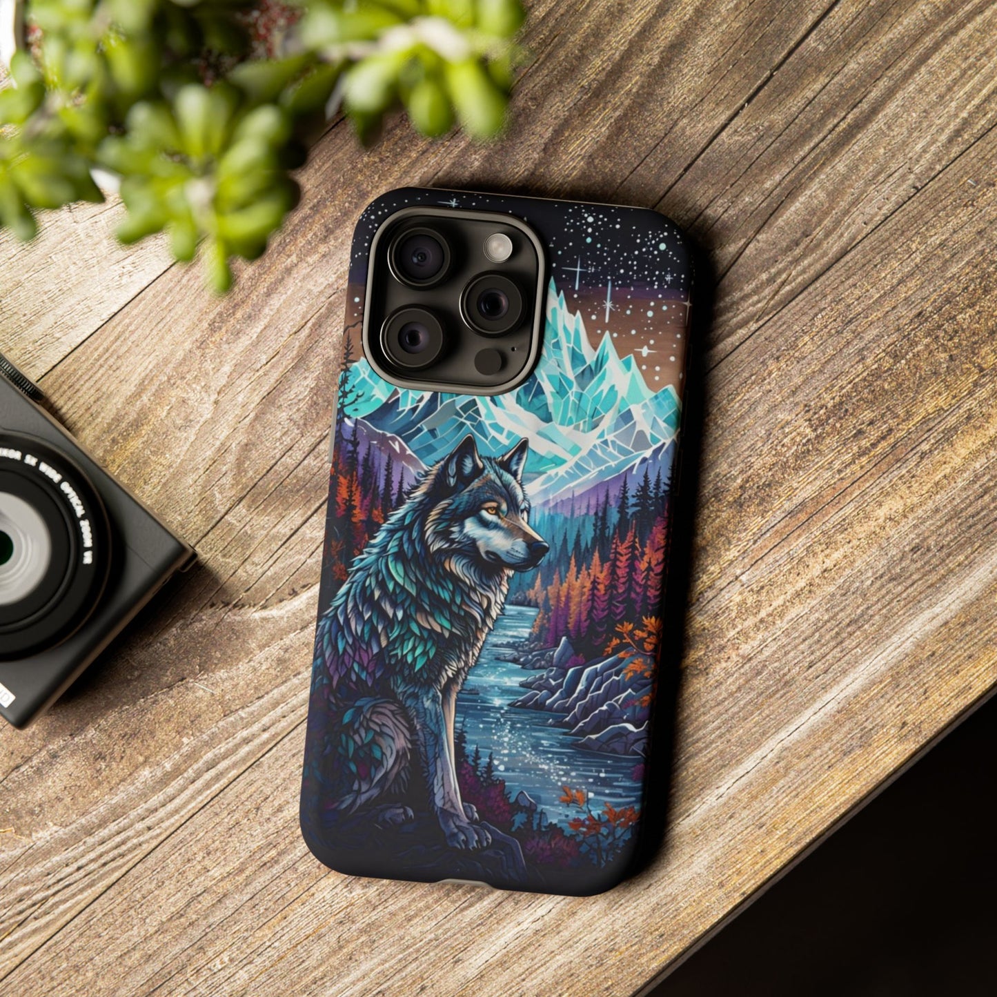 Mountain Wolf Spirit - Phone Case