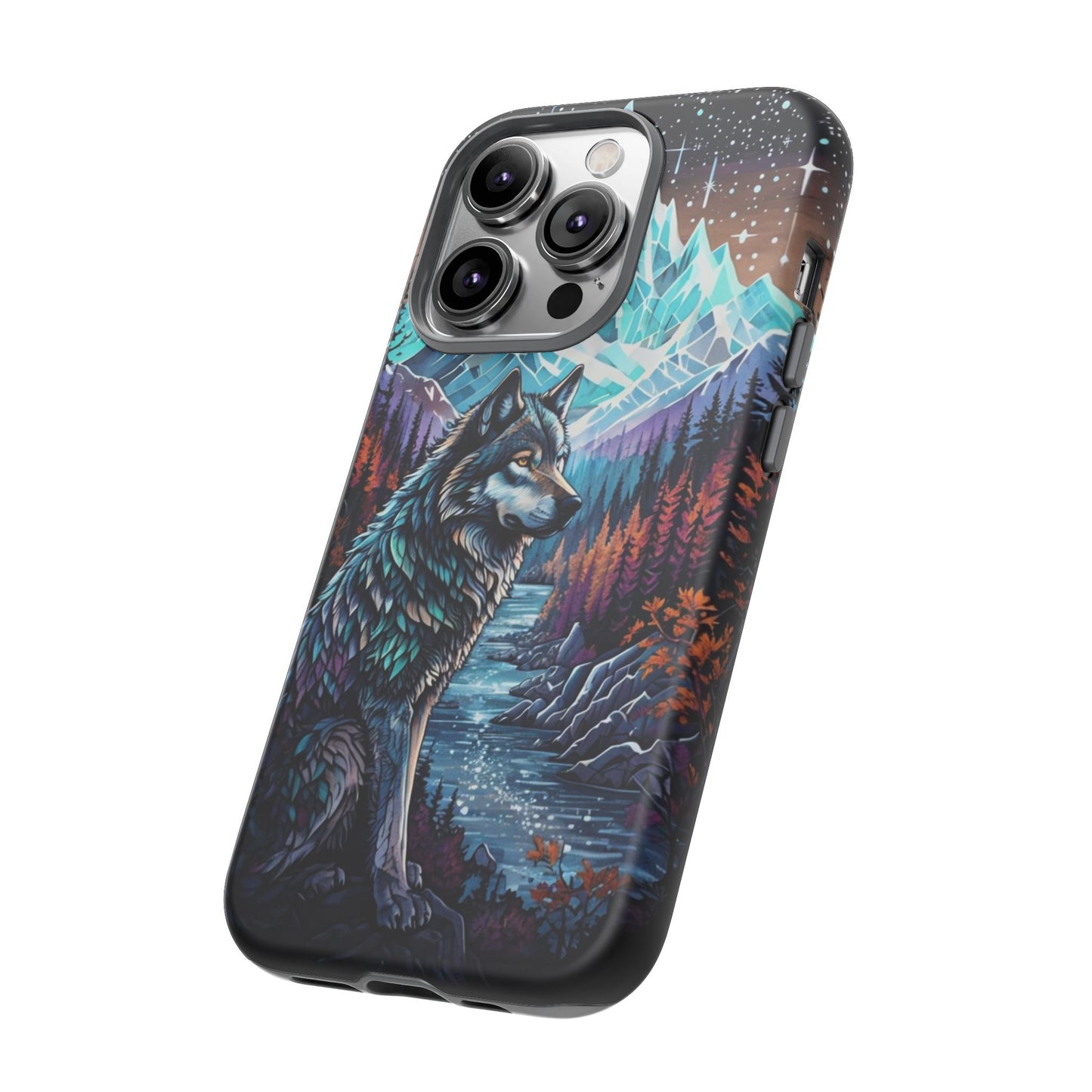 Mountain Wolf Spirit - Phone Case