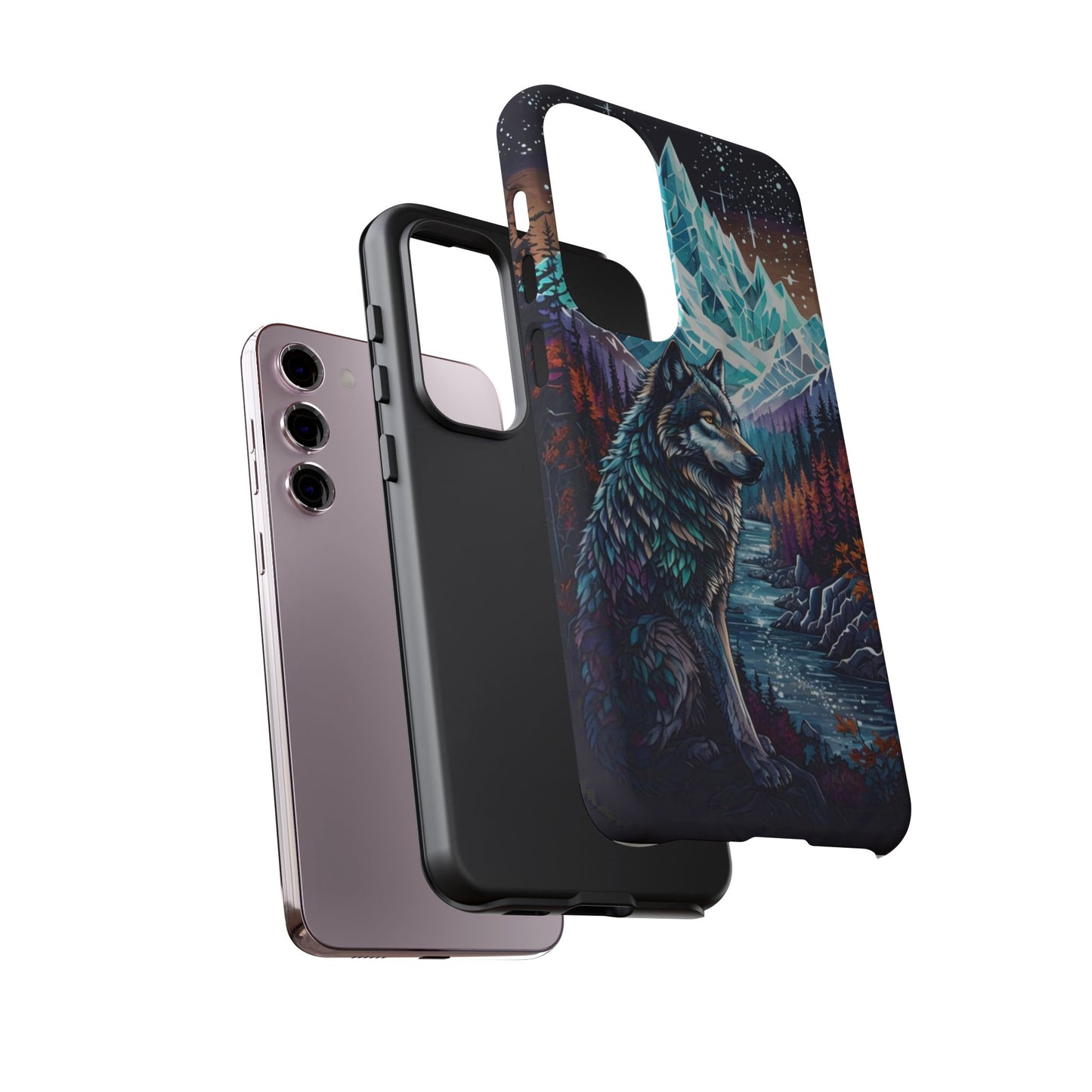 Mountain Wolf Spirit - Phone Case