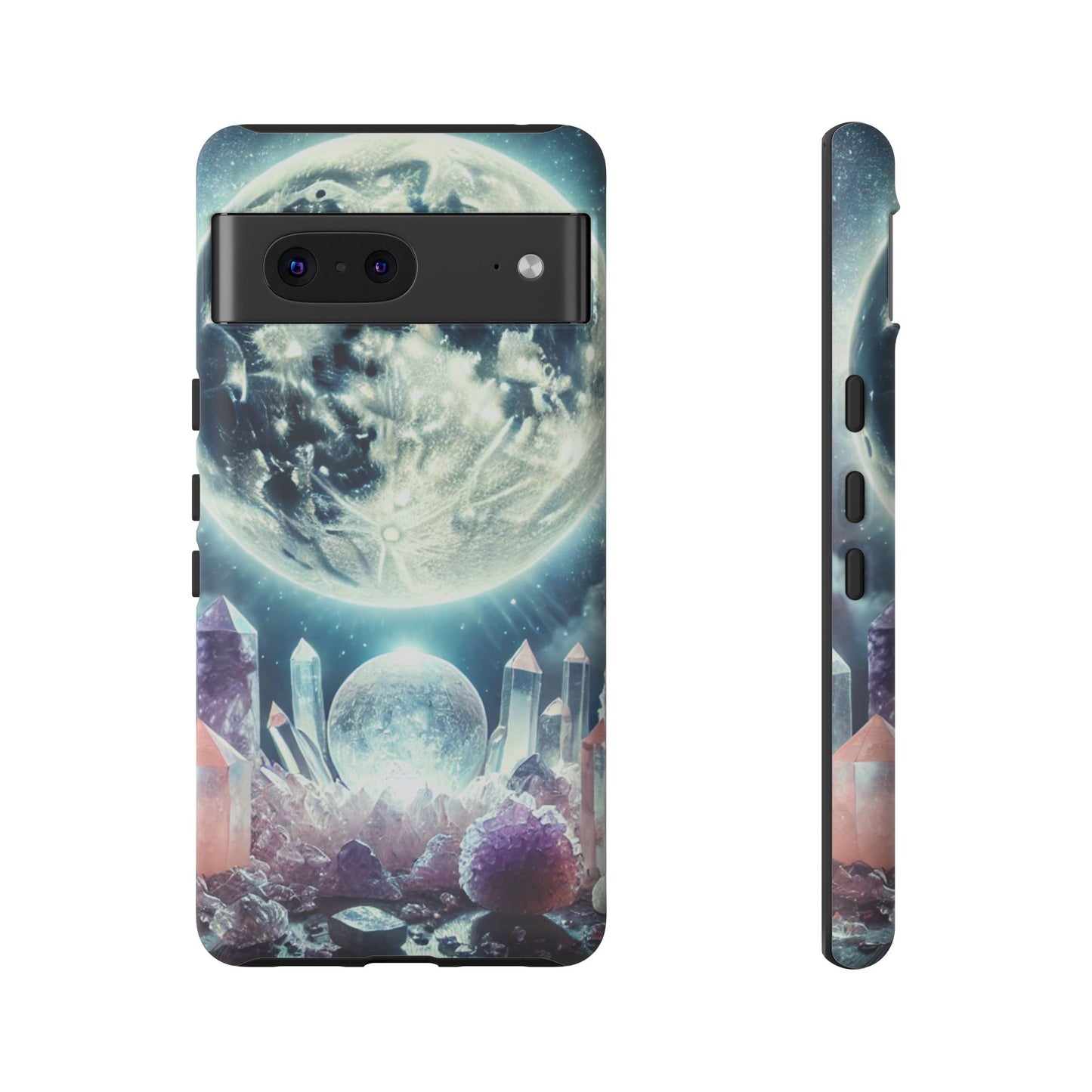 Full Moon & Crystals - Phone Case