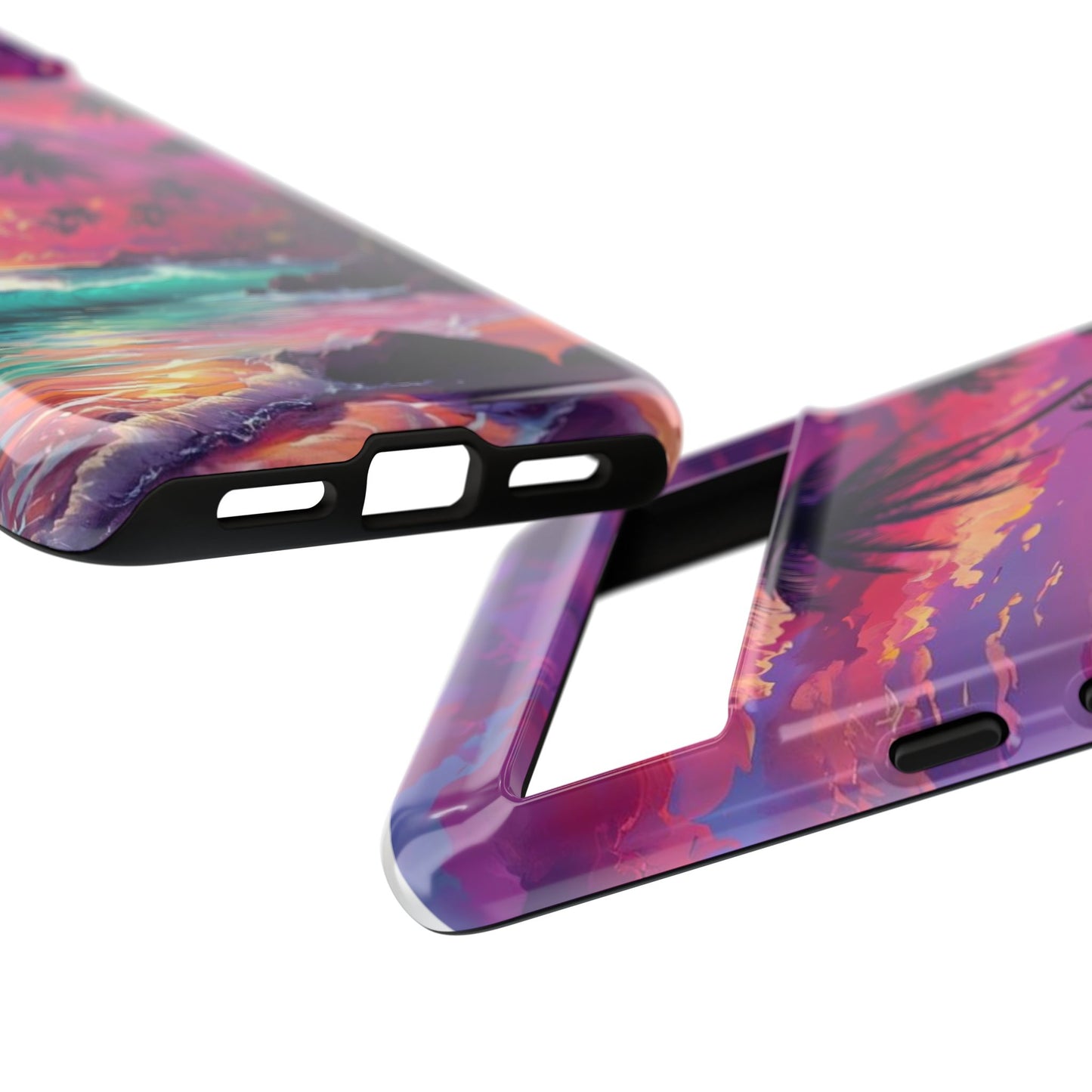 Sunset Paradise Beach - Phone Case