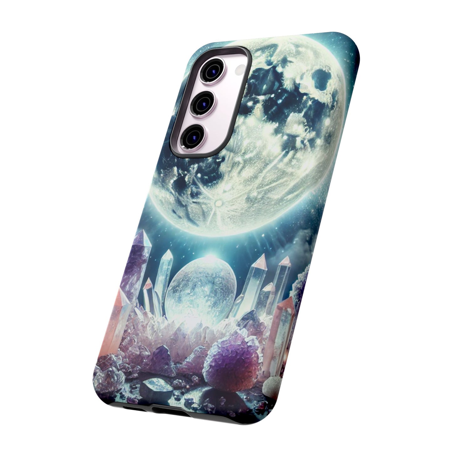 Full Moon & Crystals - Phone Case