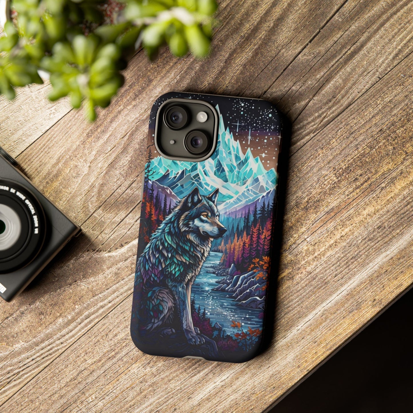 Mountain Wolf Spirit - Phone Case