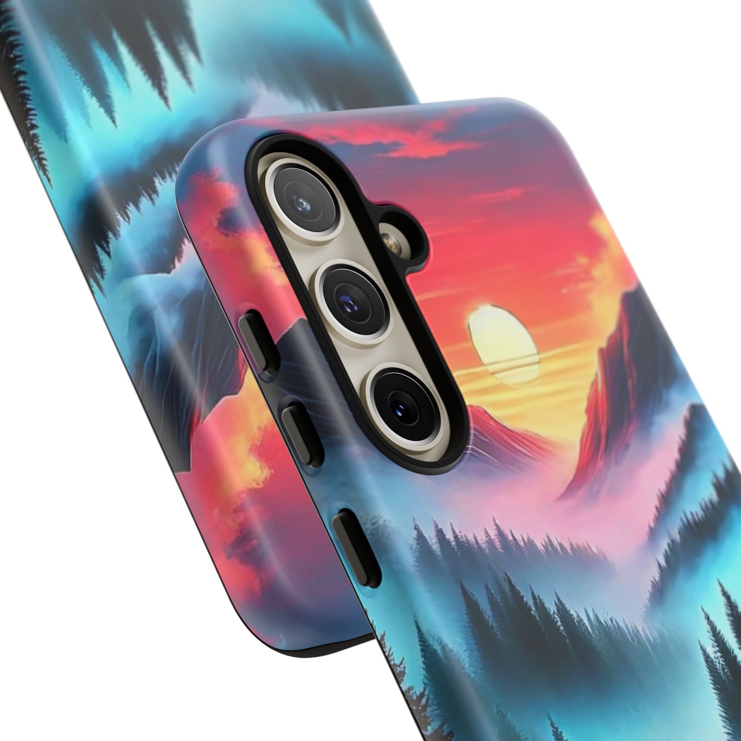 Misty Mountain River - Phone Case