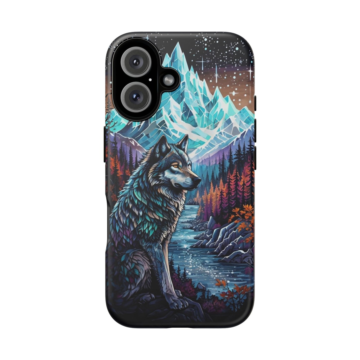 Mountain Wolf Spirit - Phone Case