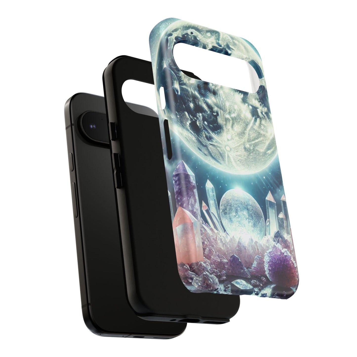 Full Moon & Crystals - Phone Case