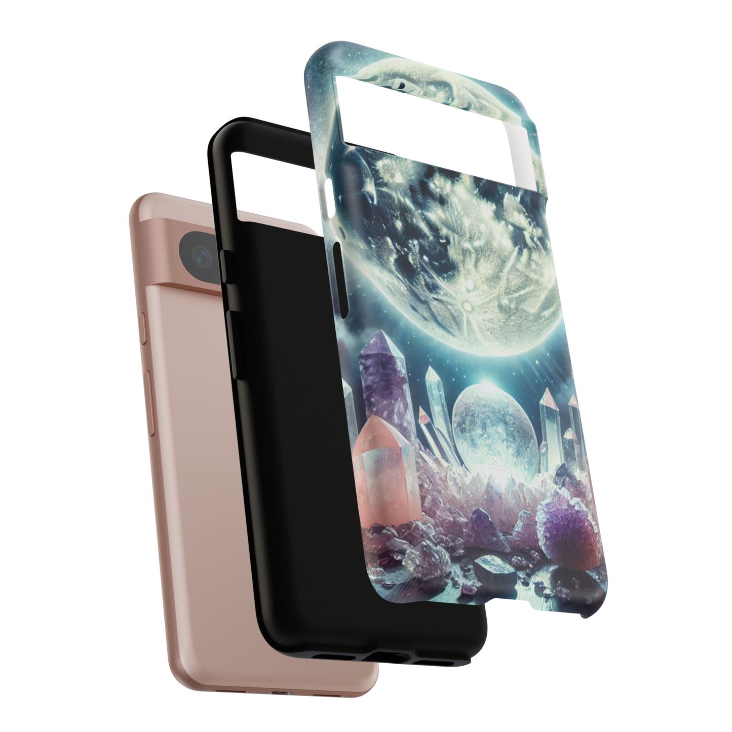 Full Moon & Crystals - Phone Case