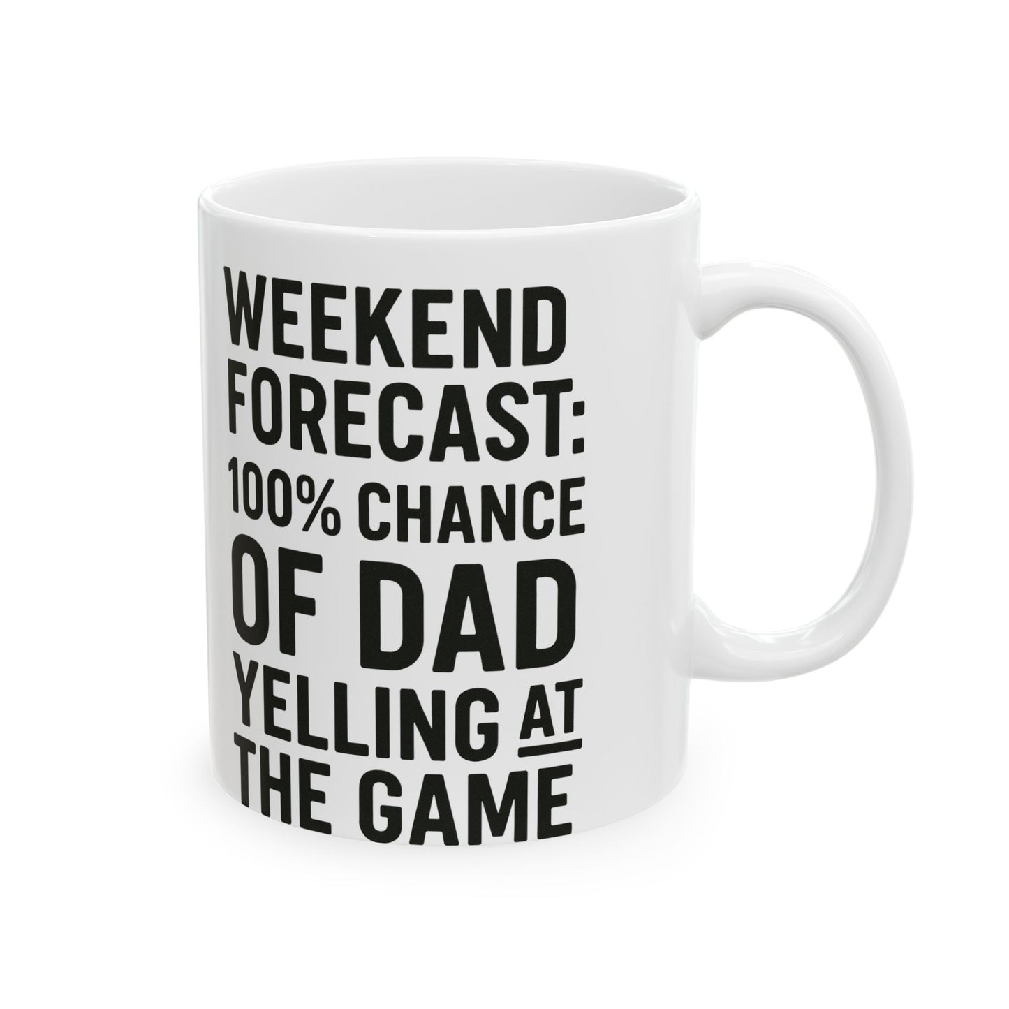 Weekend Forecast - Ceramic Mug