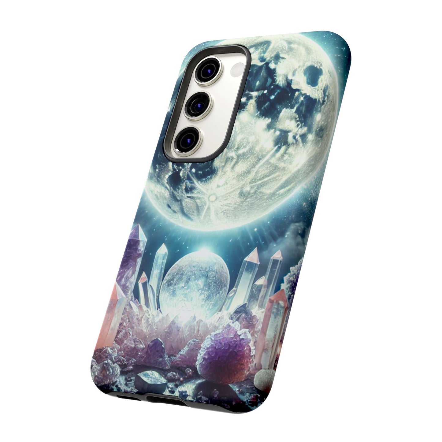 Full Moon & Crystals - Phone Case