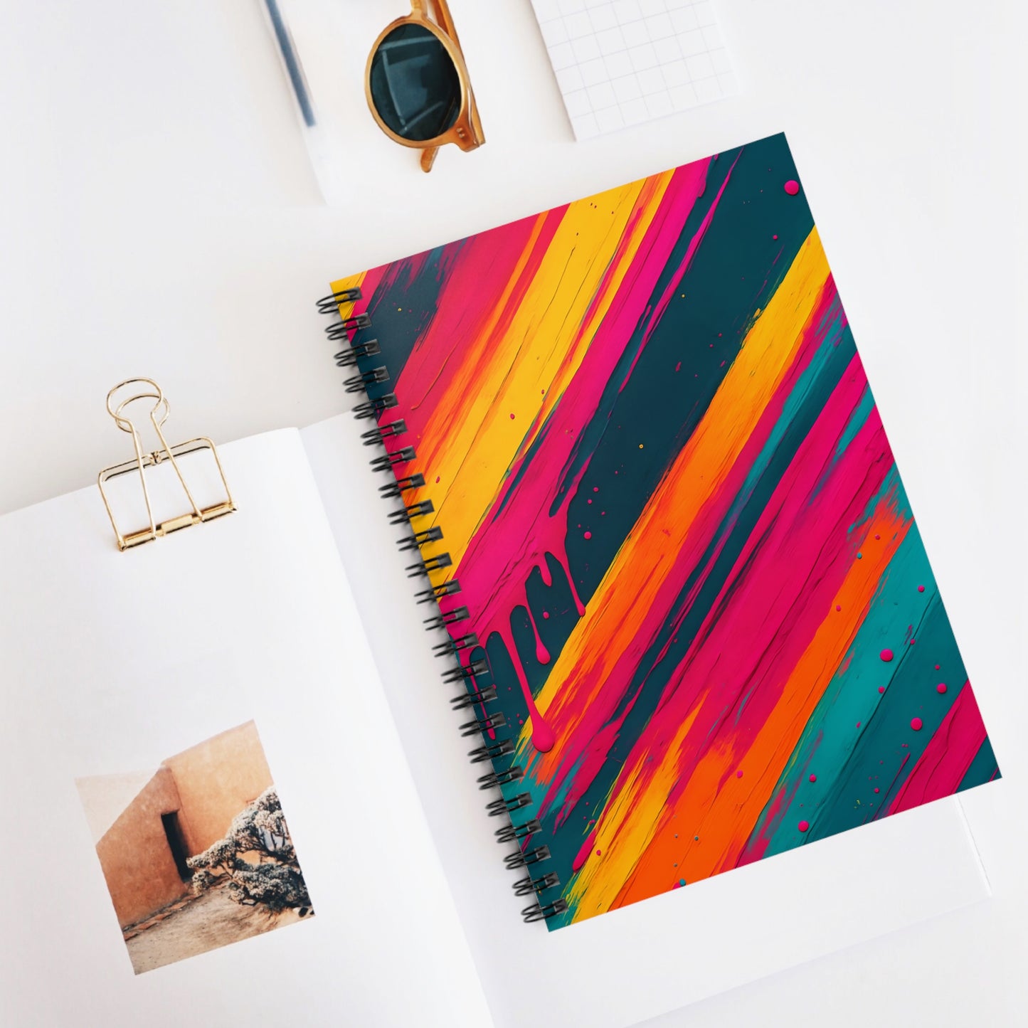 Splat Happens - Spiral Notebook