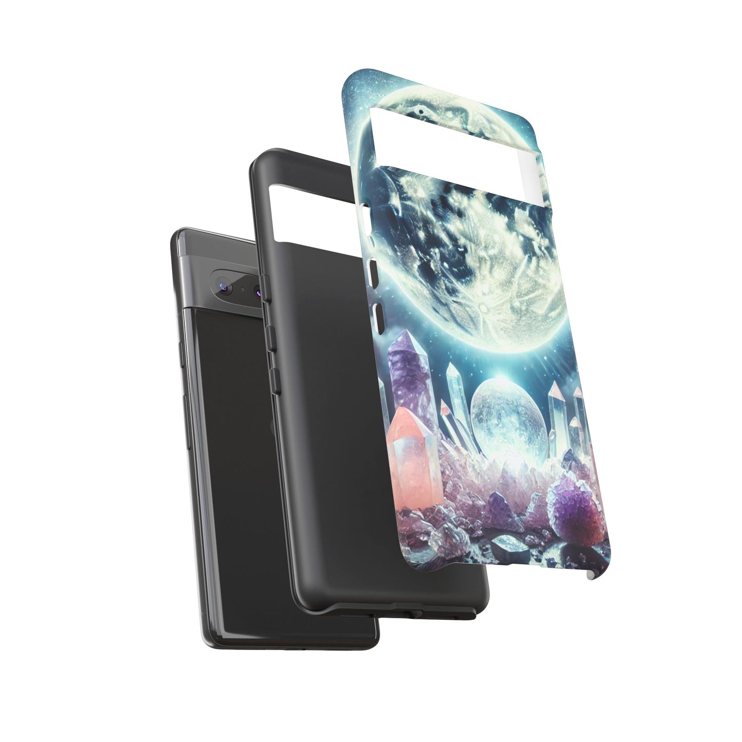 Full Moon & Crystals - Phone Case