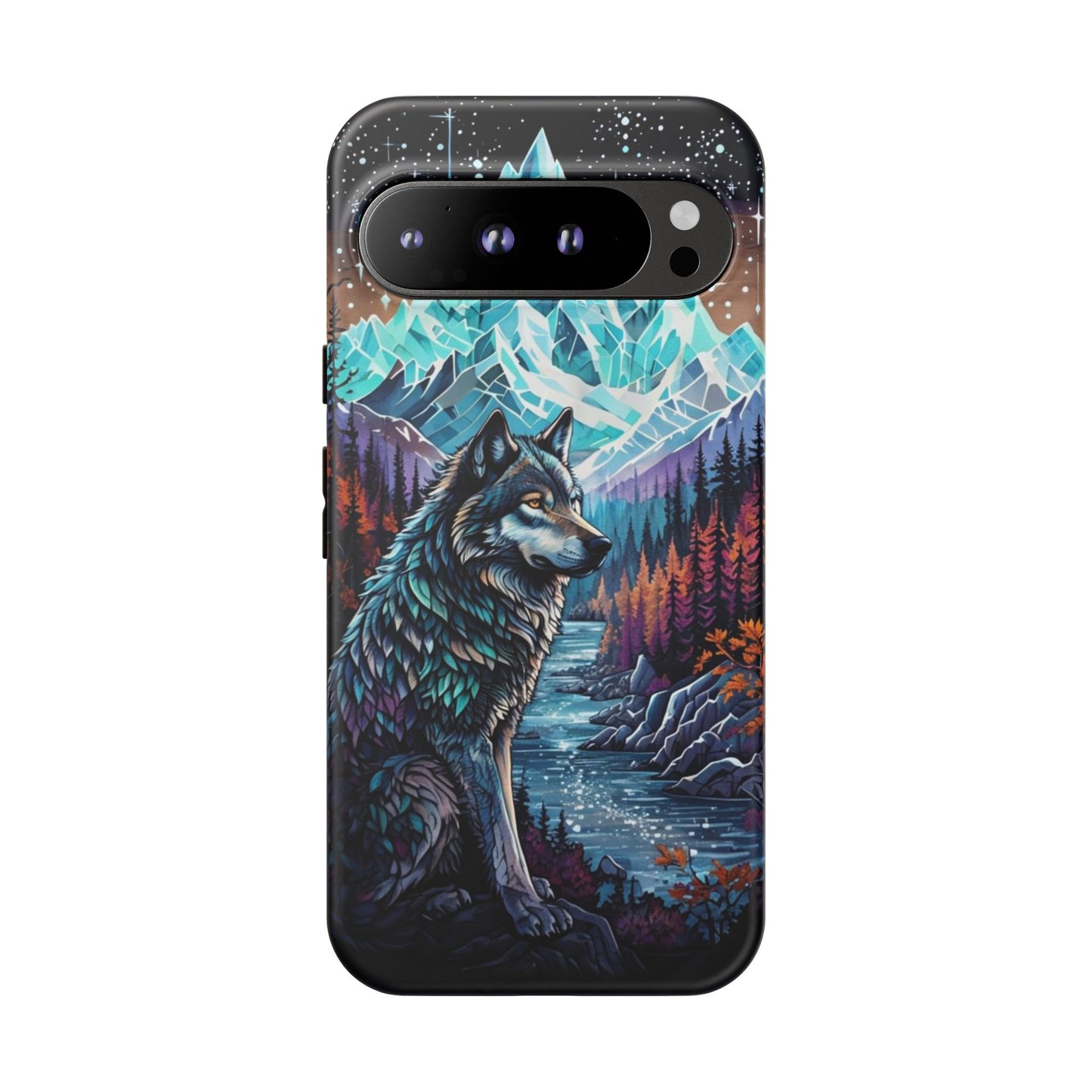 Mountain Wolf Spirit - Phone Case