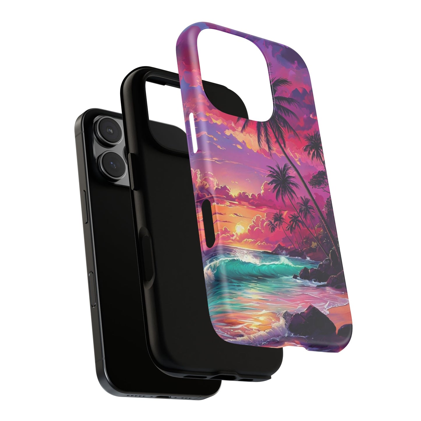 Sunset Paradise Beach - Phone Case