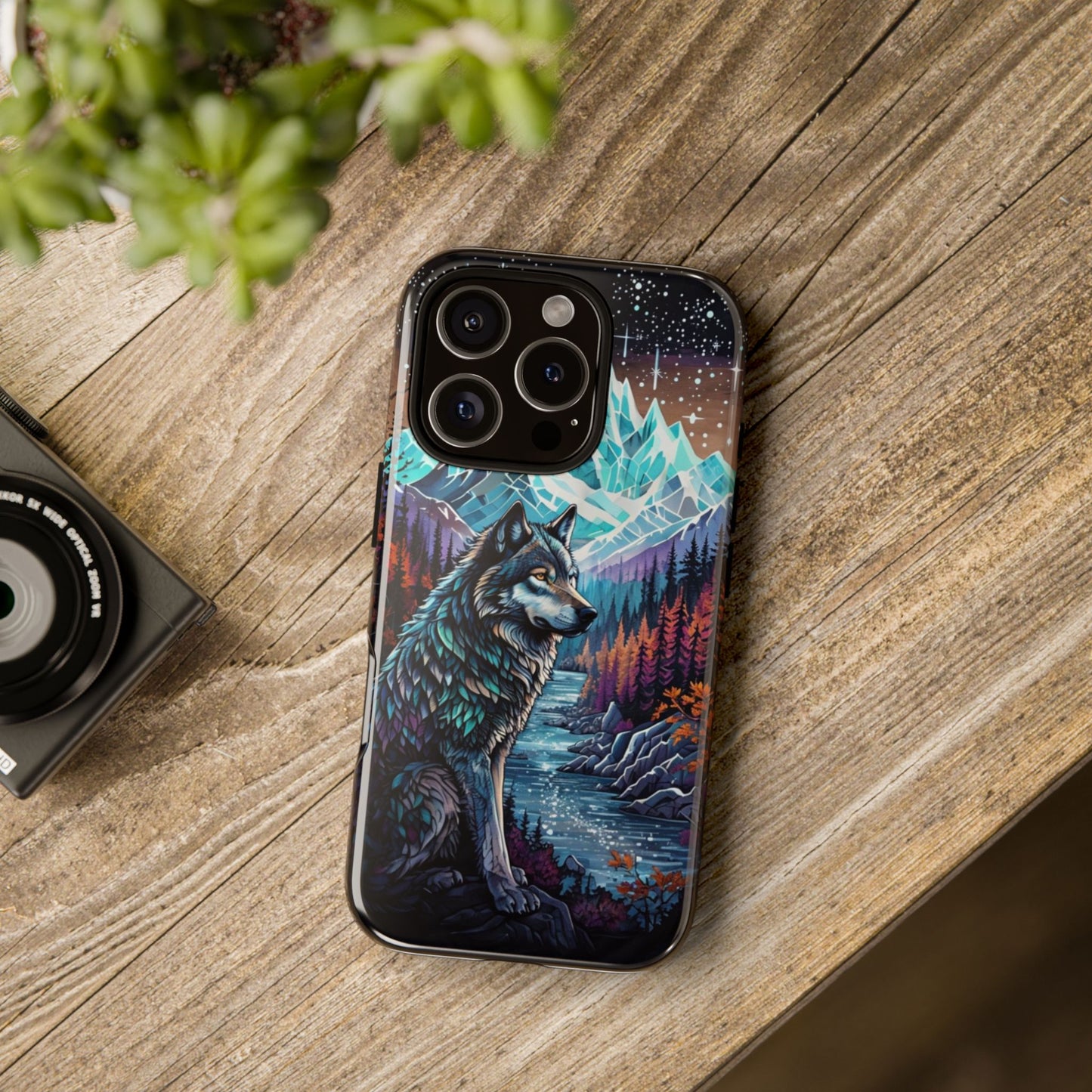 Mountain Wolf Spirit - Phone Case