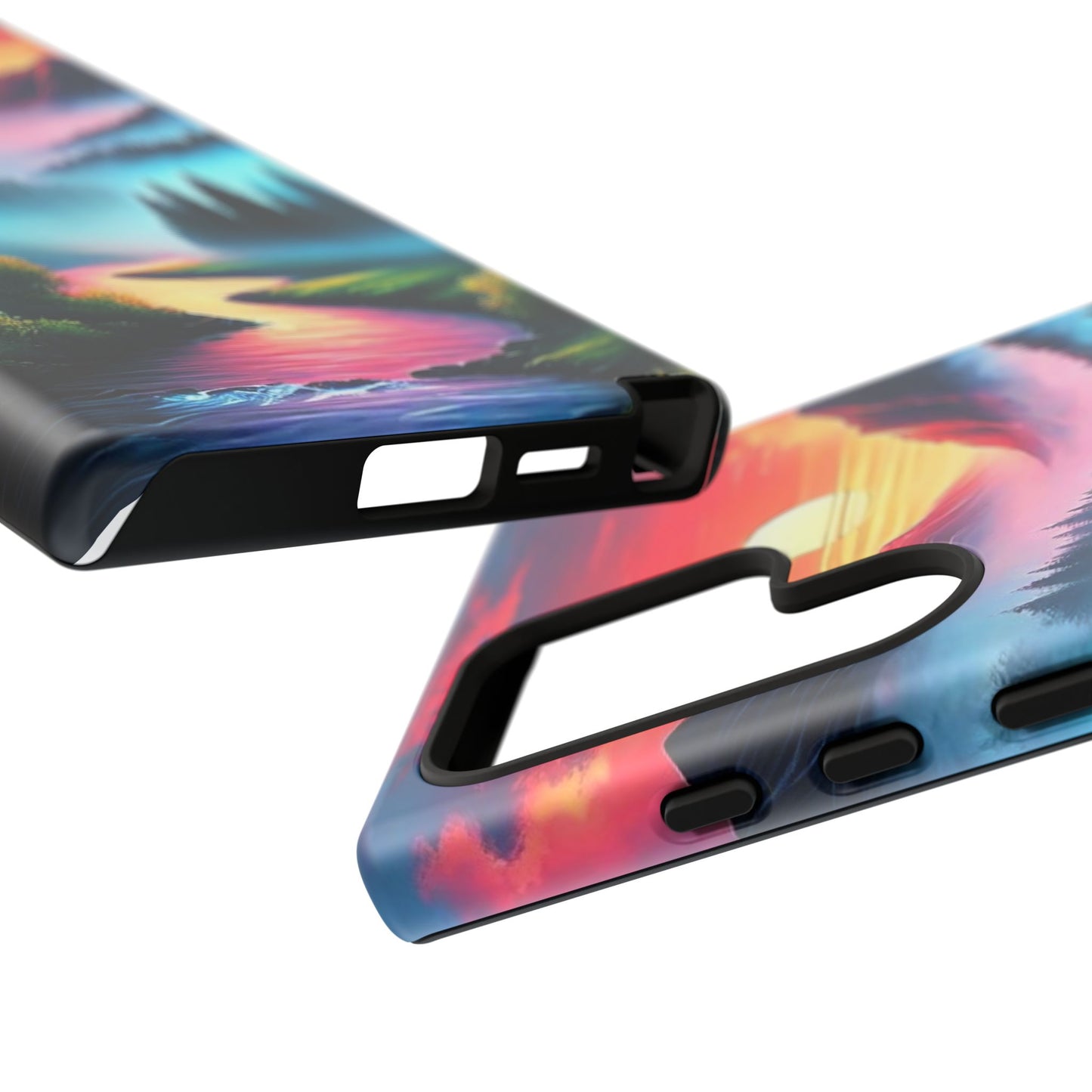 Misty Mountain River - Phone Case