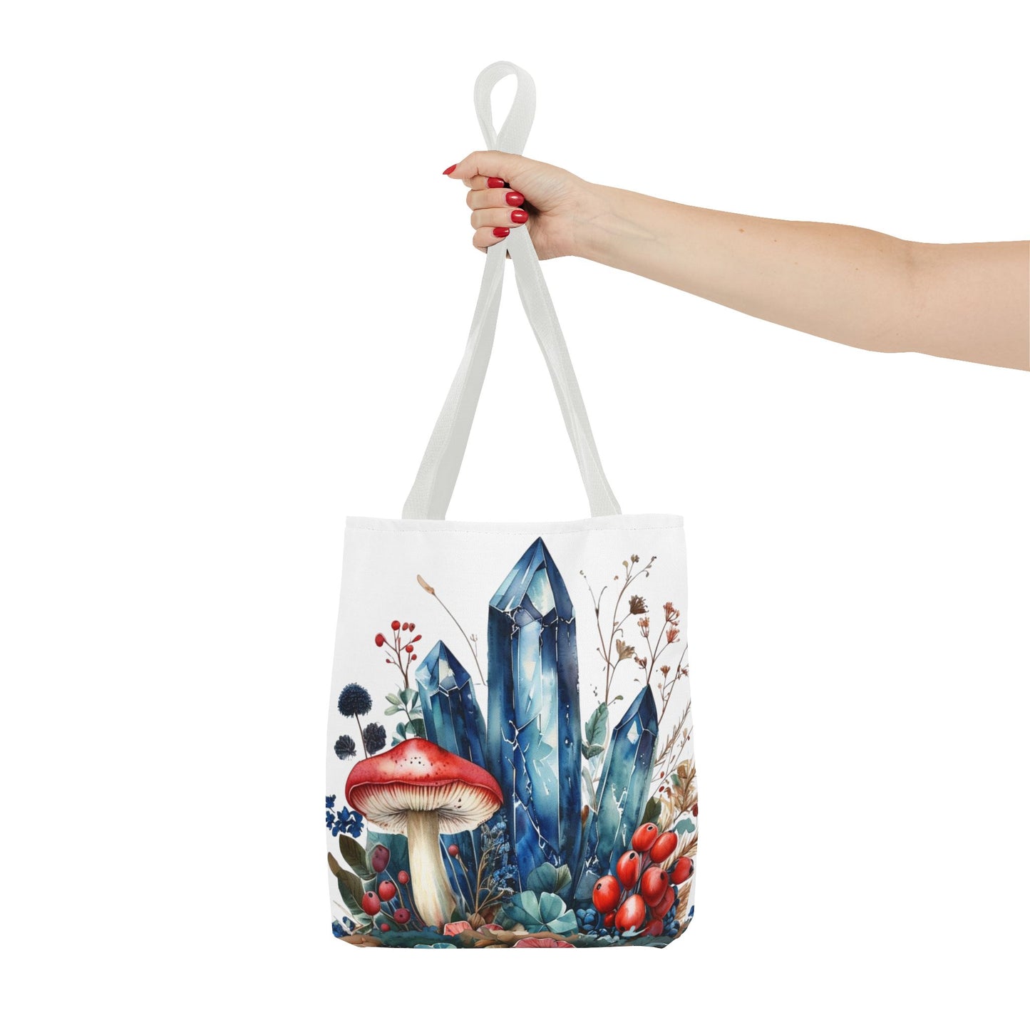 Whimsical Blue Crystals - Tote Bag