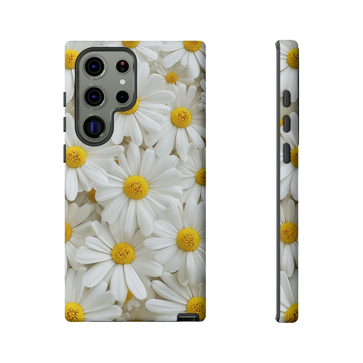 Blooming White Daisy - Phone Case