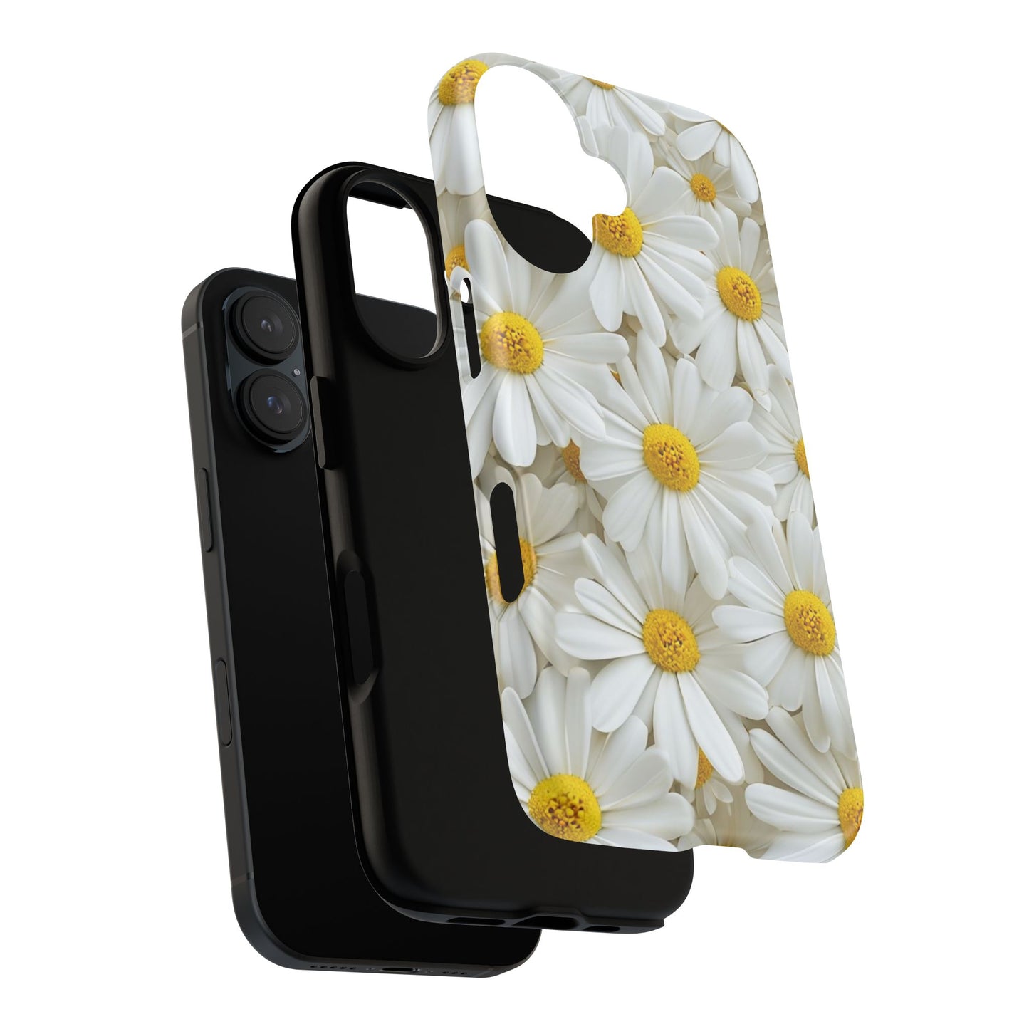 Blooming White Daisy - Phone Case