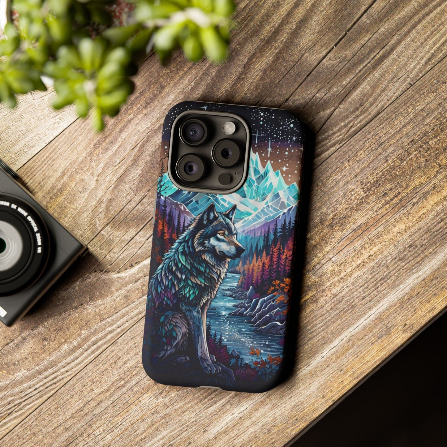 Mountain Wolf Spirit - Phone Case