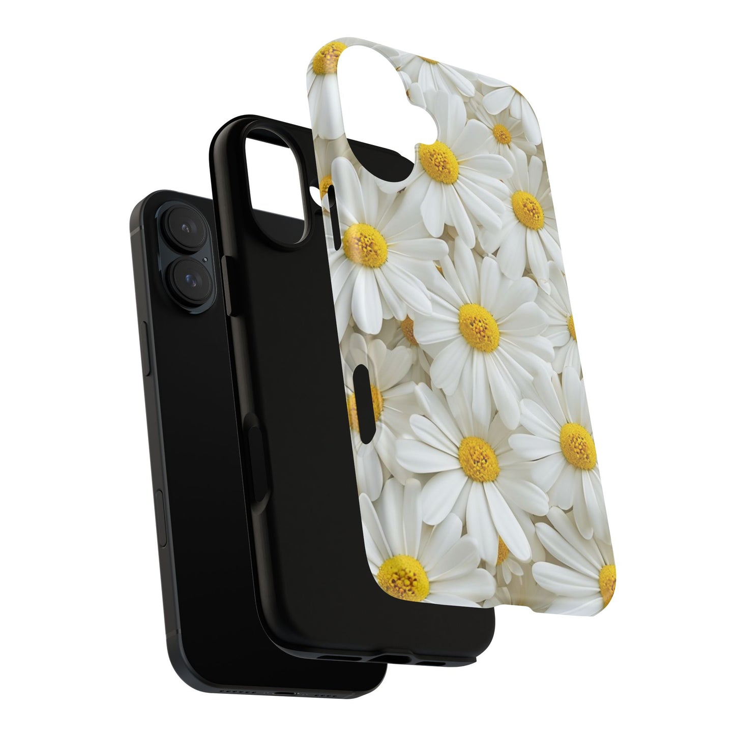 Blooming White Daisy - Phone Case