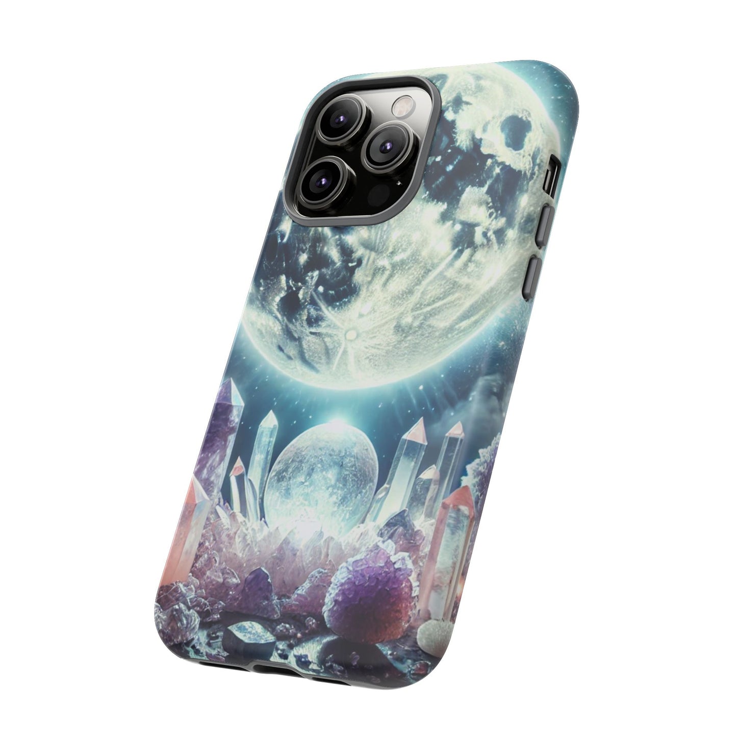 Full Moon & Crystals - Phone Case