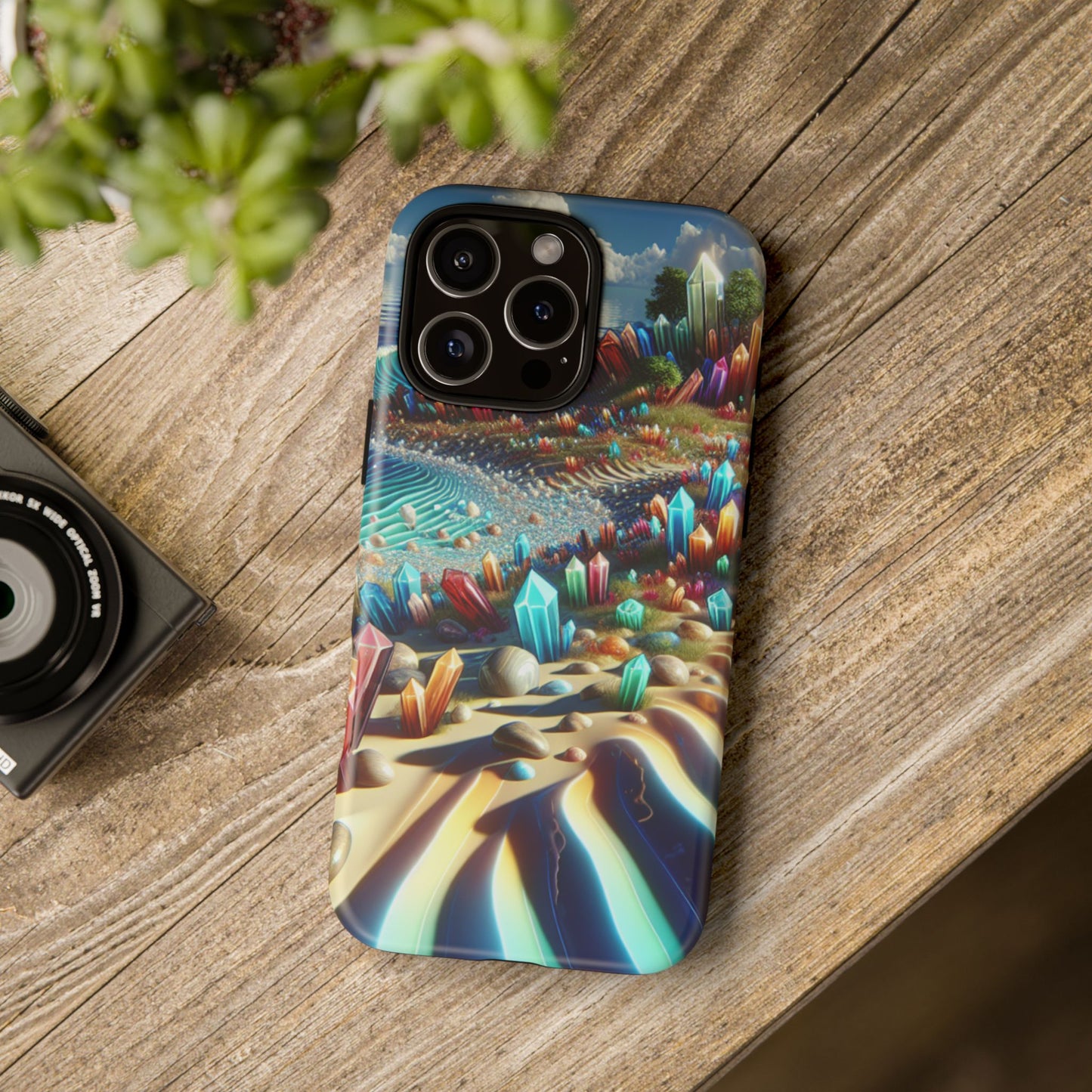 Crystal Fantasy Desert - Phone Case
